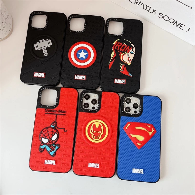 Premium 3D Carved Shockproof Silicone Phone Case – iPhone 11 12 13 14 15 | Durable Protective Cover