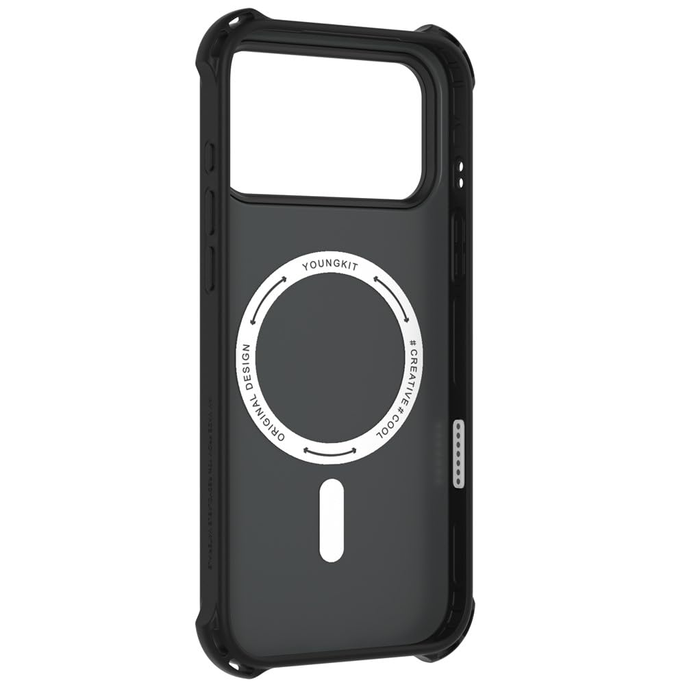 Youngkit Travel Series MagSafe Case for iPhone 17 Pro Max – Premium Shockproof Designer Cover