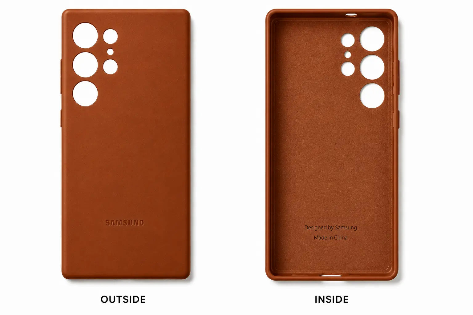 Samsung Galaxy Vegan Leather Case – Premium Slim Soft Inner Luxury Cover | Neas Original