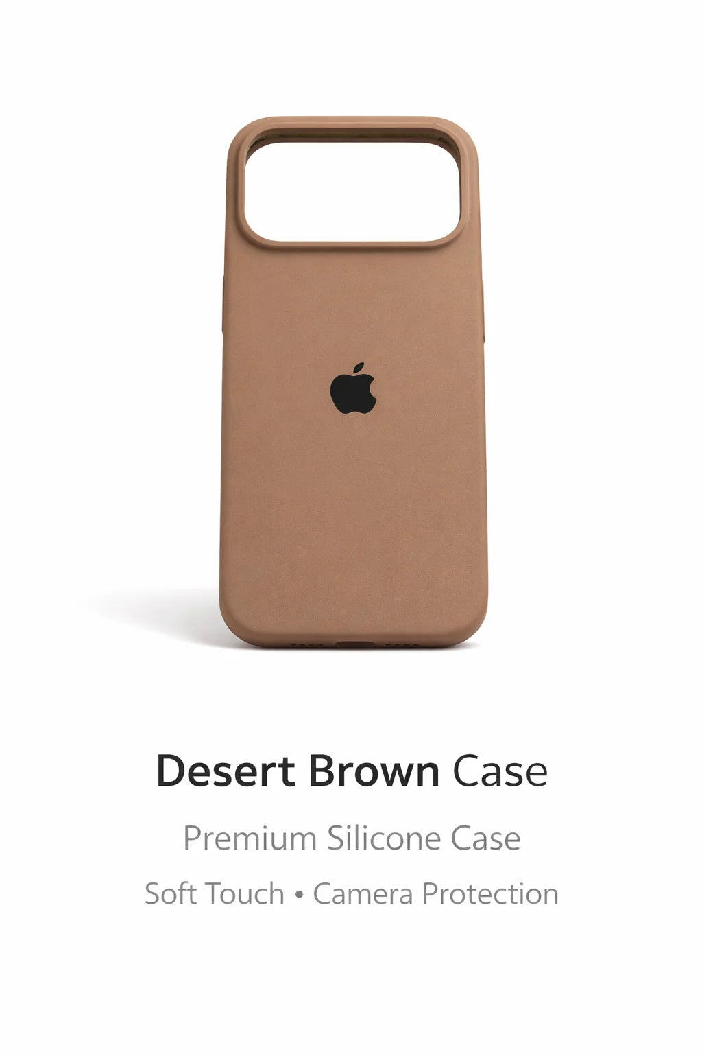 Desert Golden Silicone iPhone Case – Premium Soft Touch Protective Cover | Neas Original