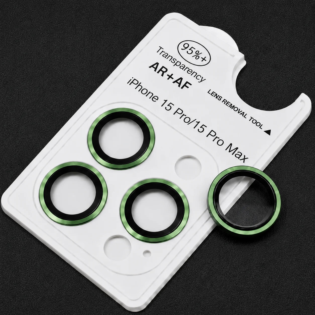 iPhone Camera Lens Ring Protector (13 to 17 Pro Max) – AR+AF Metal Camera Ring | Anti-Scratch Lens Protection | Neas Original