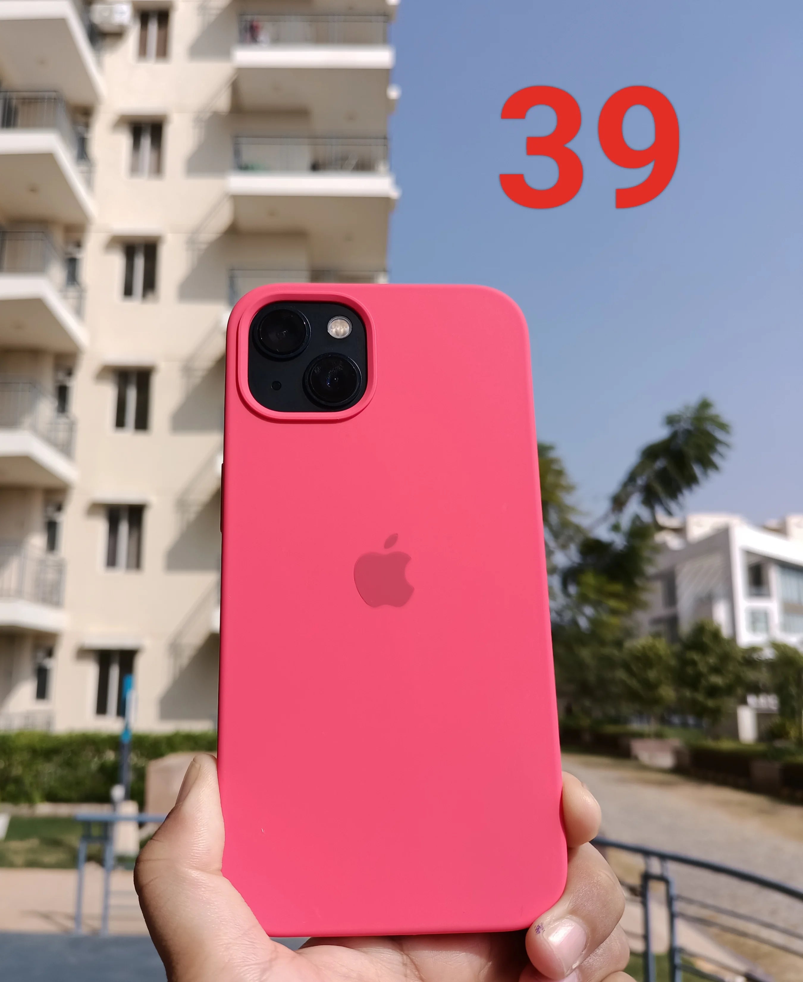 iPhone Silicone Case (Cranberry)
