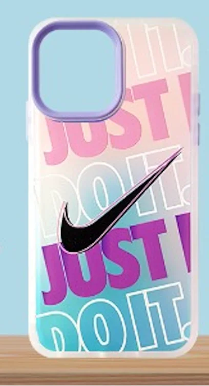 Translucent Frosted Gradient Blu-ray Phone Case