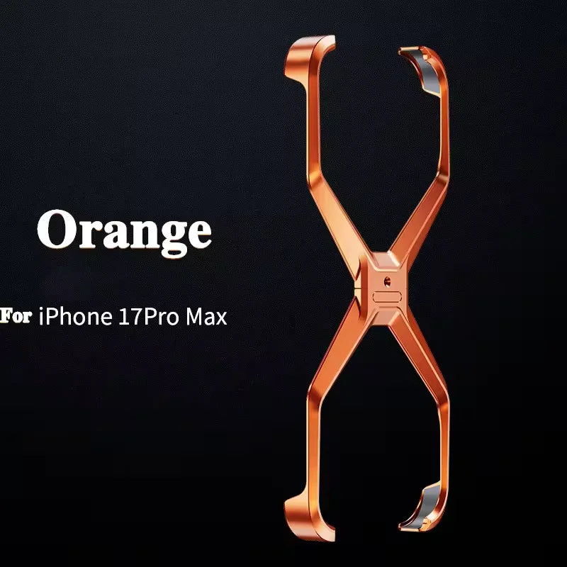 X-Bumper Metal Case for iPhone 17 Pro & iPhone 17 Pro Max – Luxury Aluminum Shockproof Cover | Neas Original