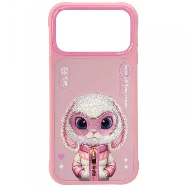Pink Rabbit Nimmy Case for iPhone 17 Series – Cute Premium Aesthetic Protective Cover | Neas Original