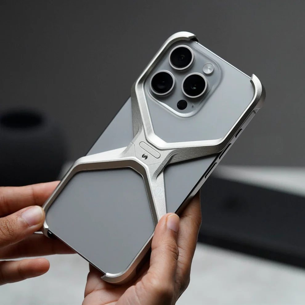 X-Bumper Metal Case for iPhone 17 Pro & iPhone 17 Pro Max – Luxury Aluminum Shockproof Cover | Neas Original