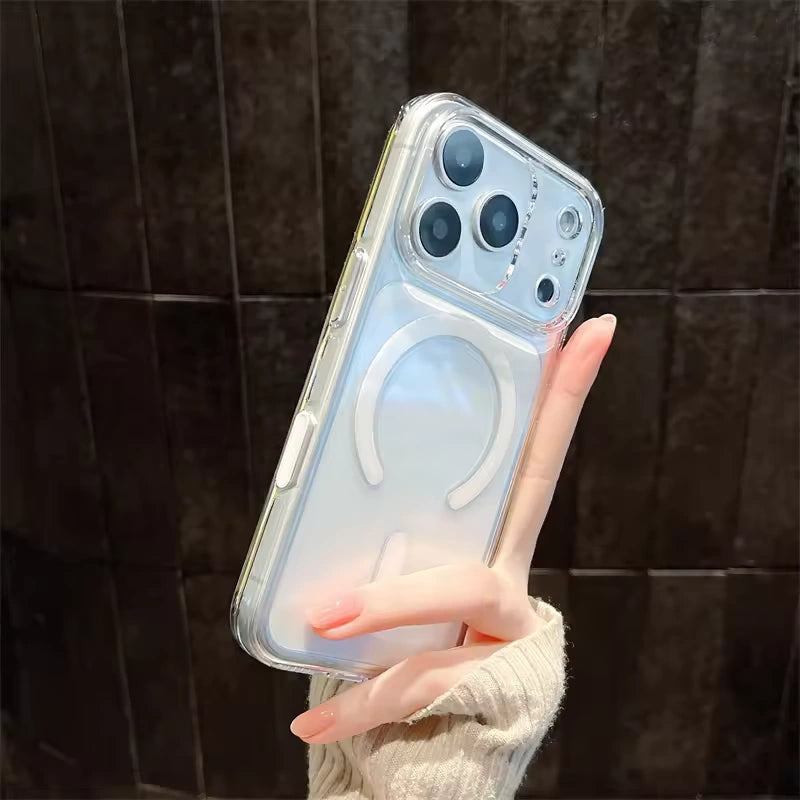 Neas Original CrystalShield™ Anti-Yellow Transparent Shockproof Case for iPhone 15, 16 & 17 Series | 10FT Drop Protection | Lifetime Warranty