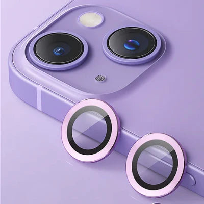 Blueo 9H Ring Metal Camera Lens Protector for iPhone