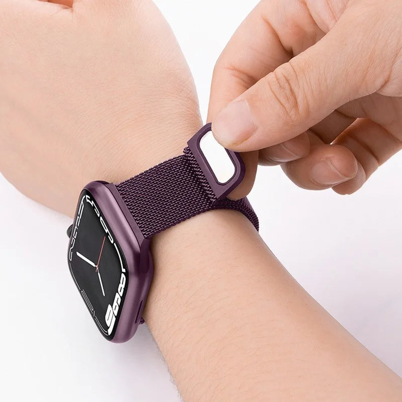 HOCO iWatch WA03 Simple beauty series milanese steel strap(38/40/41/42/44/45/49mm)