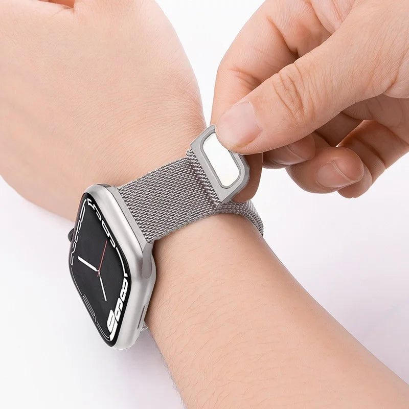 HOCO iWatch WA03 Simple beauty series milanese steel strap(38/40/41/42/44/45/49mm)