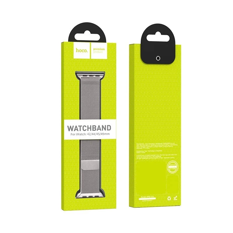 HOCO iWatch WA03 Simple beauty series milanese steel strap(38/40/41/42/44/45/49mm)