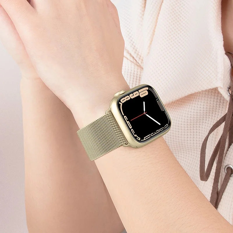 HOCO iWatch WA03 Simple beauty series milanese steel strap(38/40/41/42/44/45/49mm)