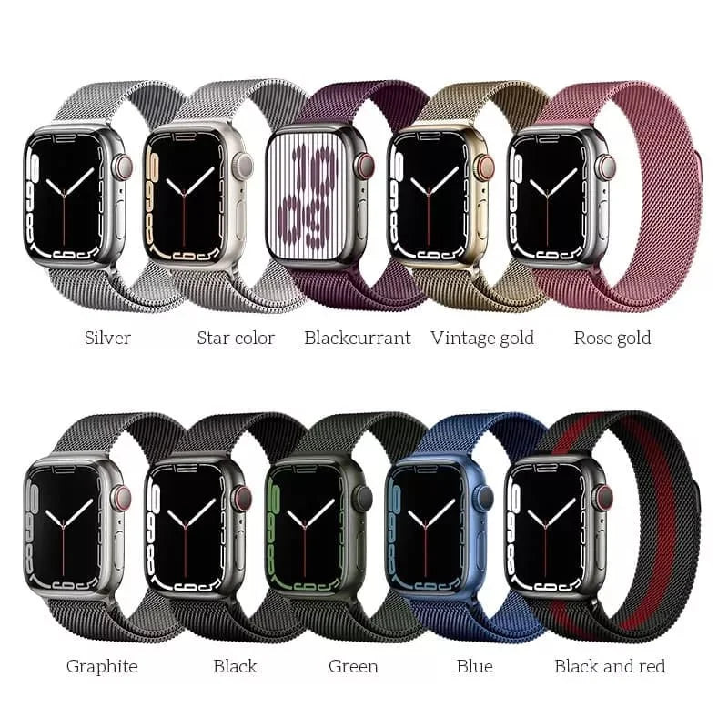 HOCO iWatch WA03 Simple beauty series milanese steel strap(38/40/41/42/44/45/49mm)