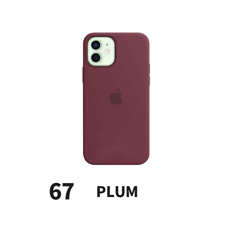 iPhone Silicone Case (Plum)