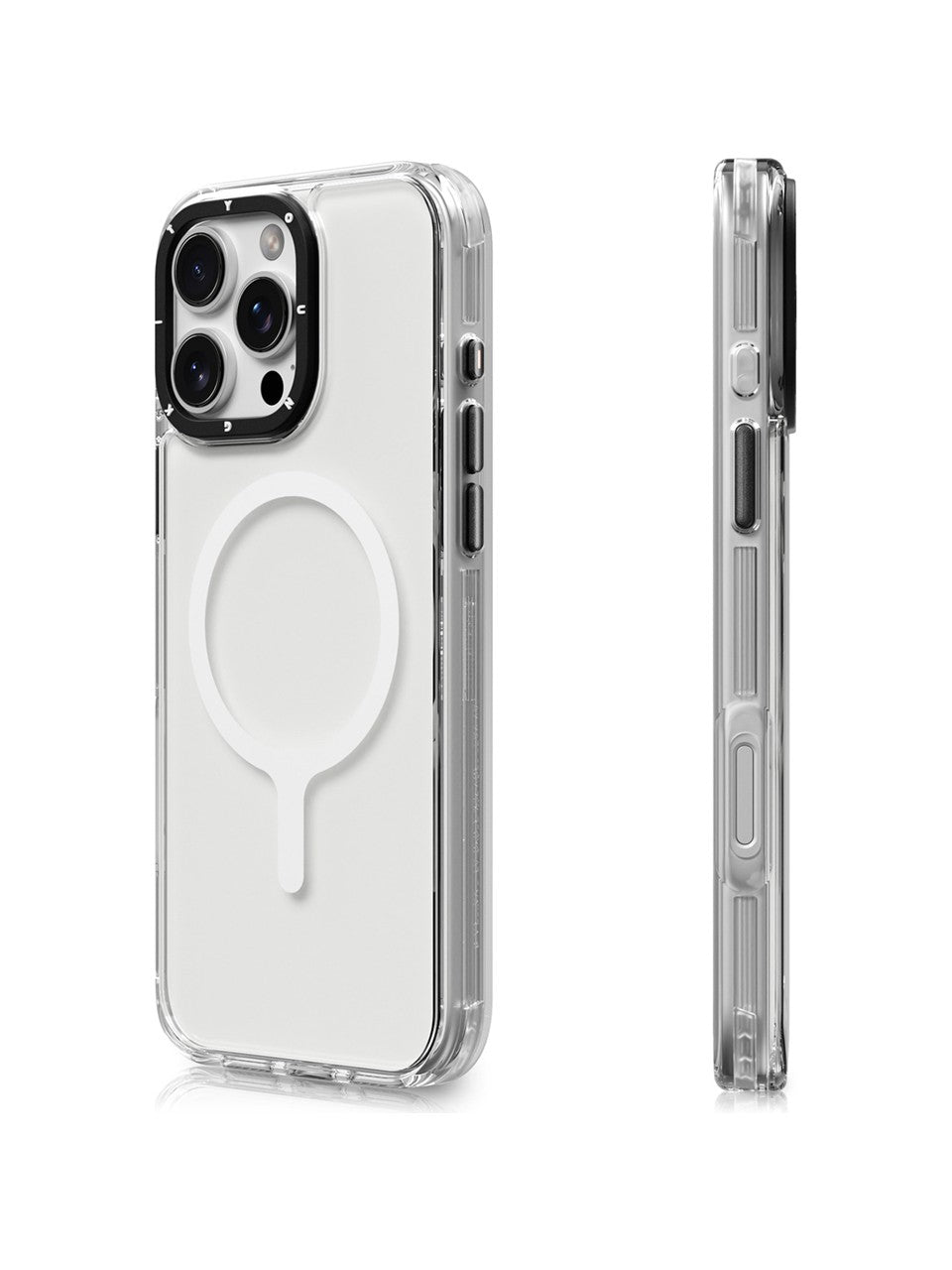YoungKit Crystal Color Series iPhone 16 Pro & Pro Max Case – Transparent, MagSafe Compatible
