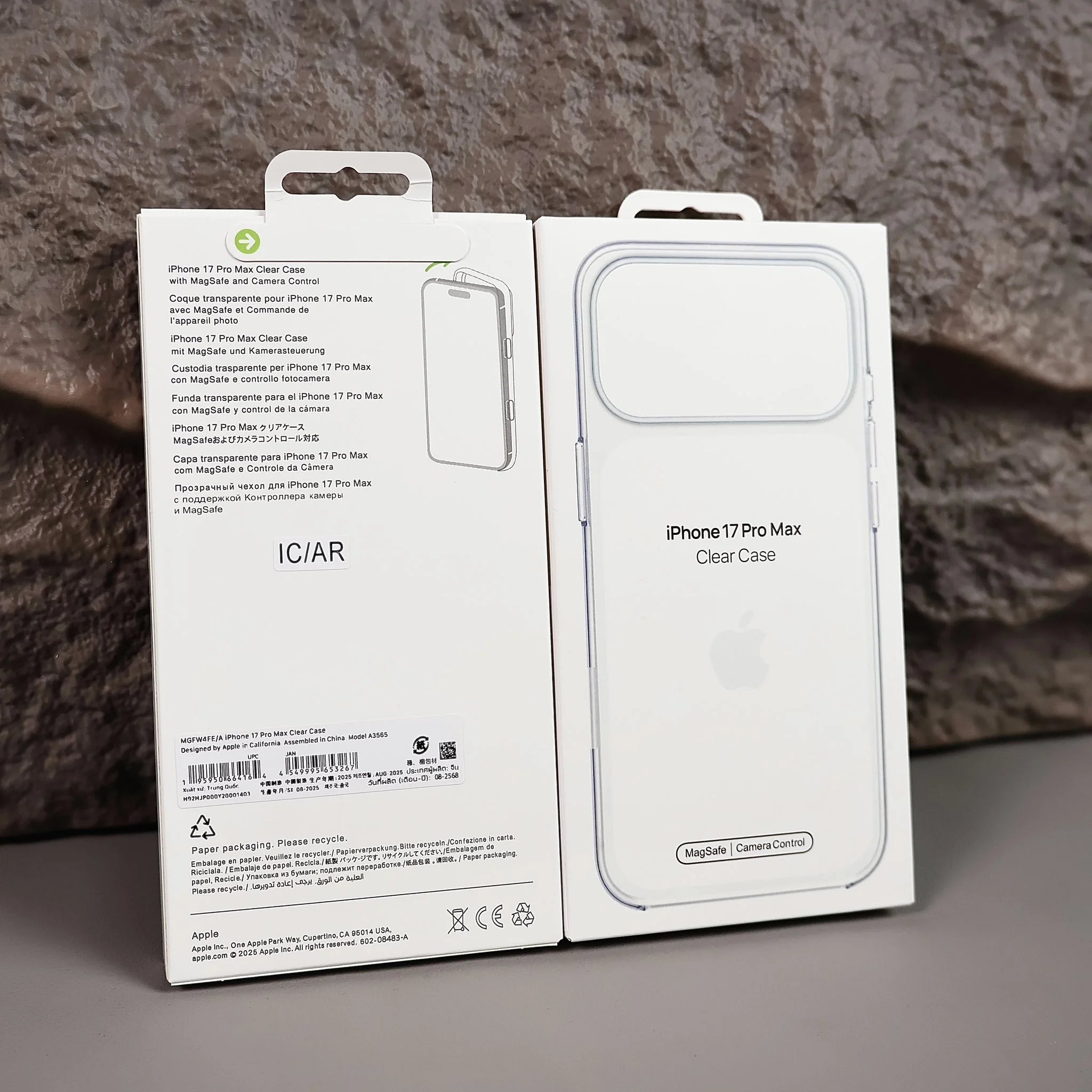 Neas Original – iPhone 17 Pro & 17 Pro Max Clear MagSafe Case