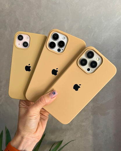 iPhone Silicone Case (Golden)