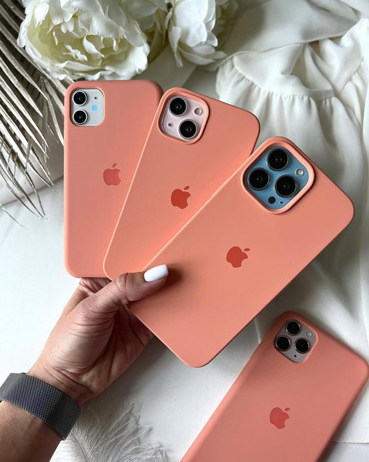 iPhone Silicone Case (Peach)