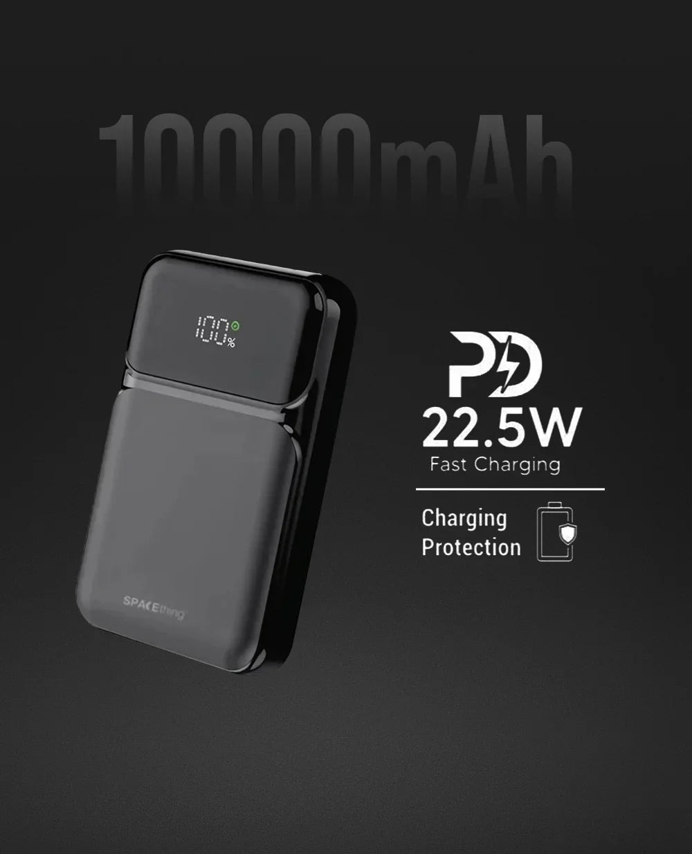 SPACEthing PD 22.5 3in1 Integrated Power Bank
