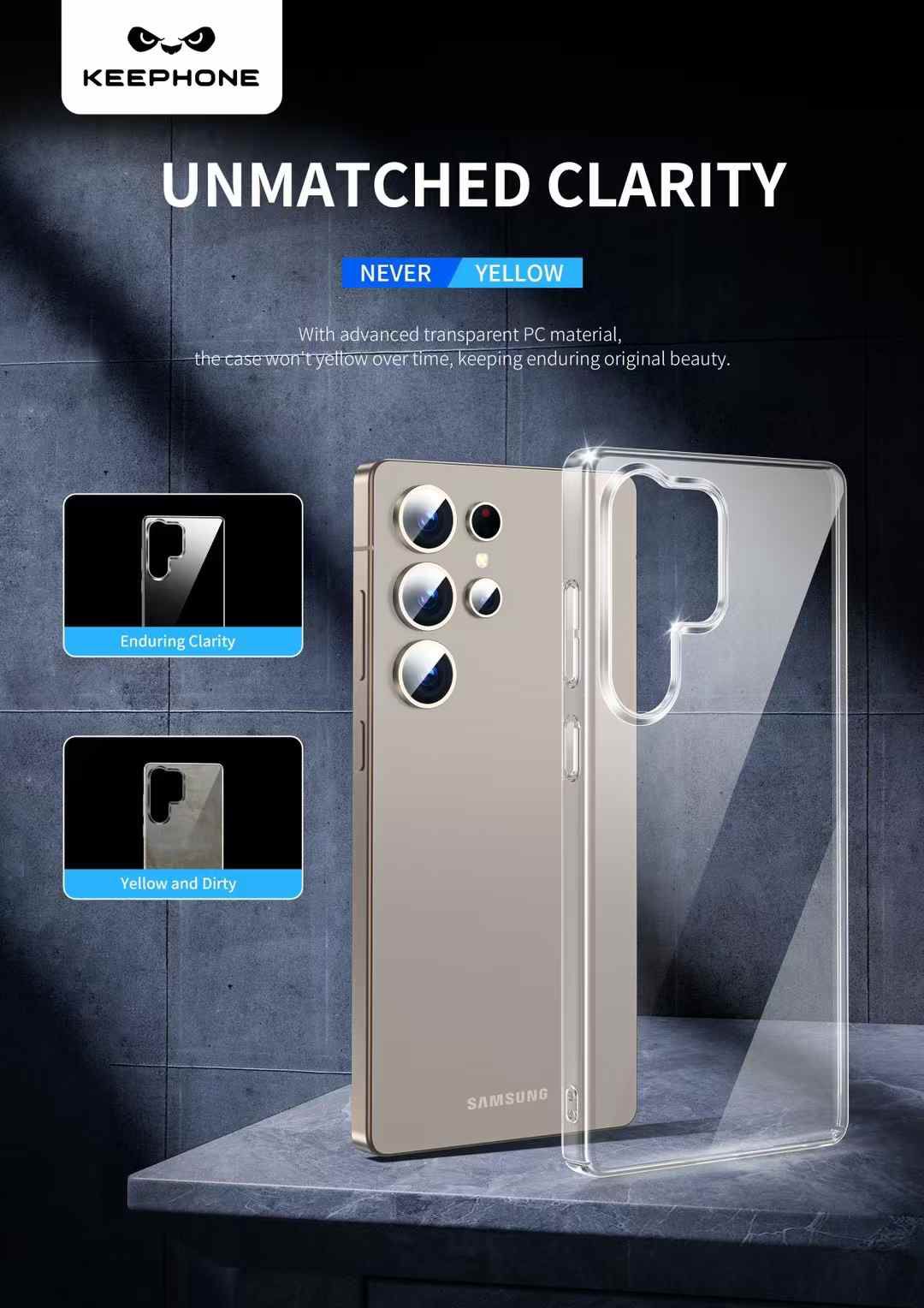 KEEPHONE Crystal Clear Case