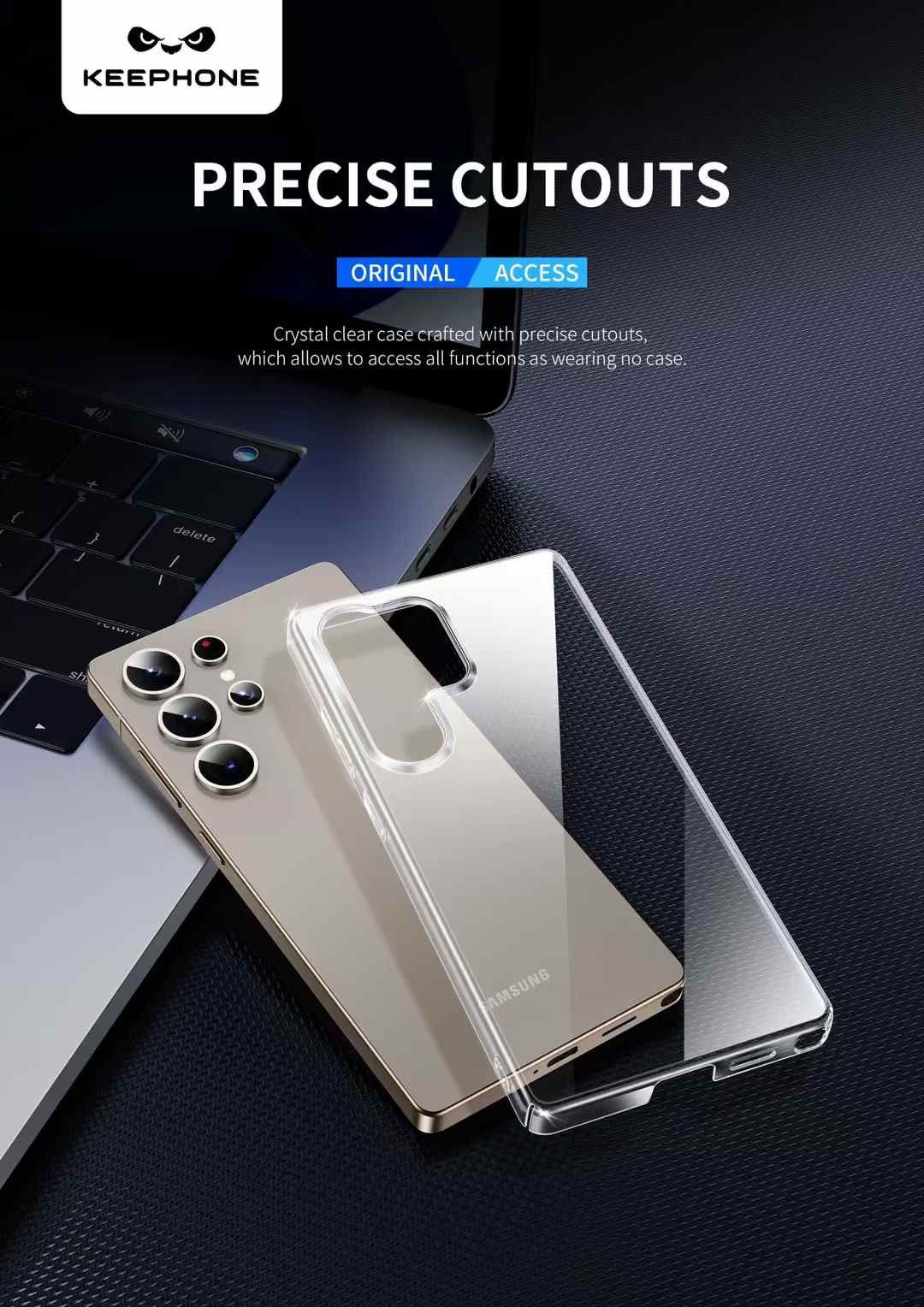 KEEPHONE Crystal Clear Case