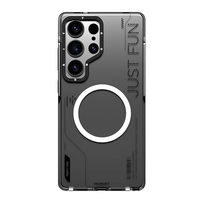 Youngkit “Just Fun” Samsung Galaxy S25 Ultra Case – Black & Desert