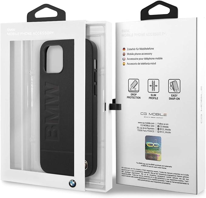 BMW LuxeShield: Premium iPhone Leather Case