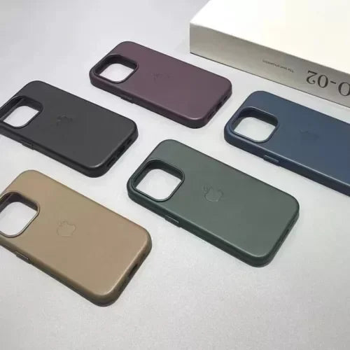 iPhone 15 Series Leather Case with MagSafe