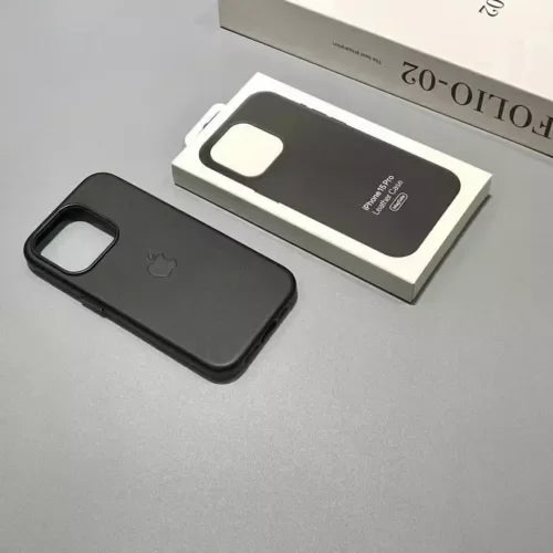 iPhone 15 Series Leather Case with MagSafe