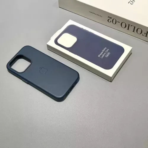 iPhone 15 Series Leather Case with MagSafe