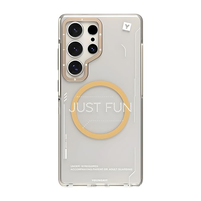 Youngkit “Just Fun” Samsung Galaxy S25 Ultra Case – Black & Desert