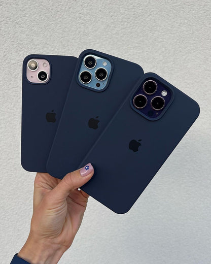 iPhone Silicone Case (Midnight Blue)