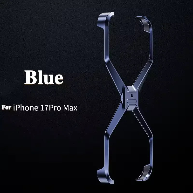 X-Bumper Metal Case for iPhone 17 Pro & iPhone 17 Pro Max – Luxury Aluminum Shockproof Cover | Neas Original