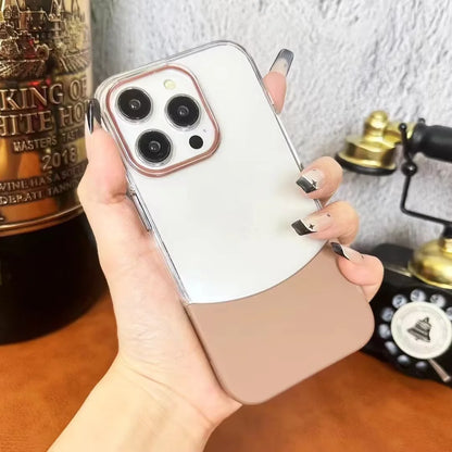 Split Transparent Premium iPhone Case