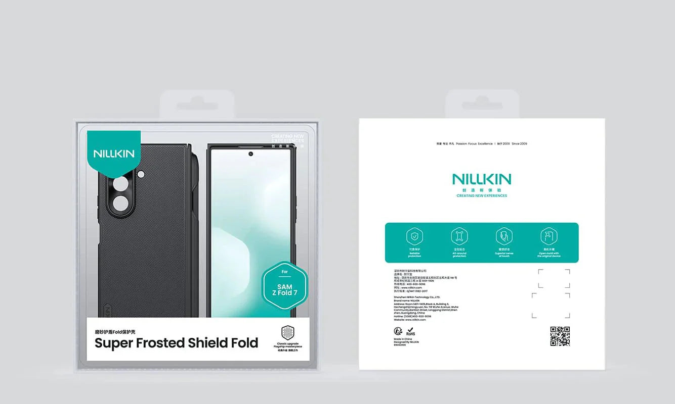 Nillkin Samsung Galaxy Z Fold 7 Super Frosted Shield Case – Premium Matte Armor Cover | Neas Original
