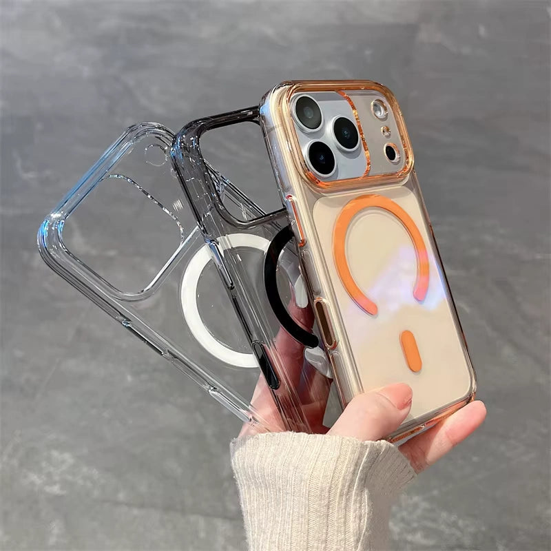 Neas Original CrystalShield™ Anti-Yellow Transparent Shockproof Case for iPhone 15, 16 & 17 Series | 10FT Drop Protection | Lifetime Warranty
