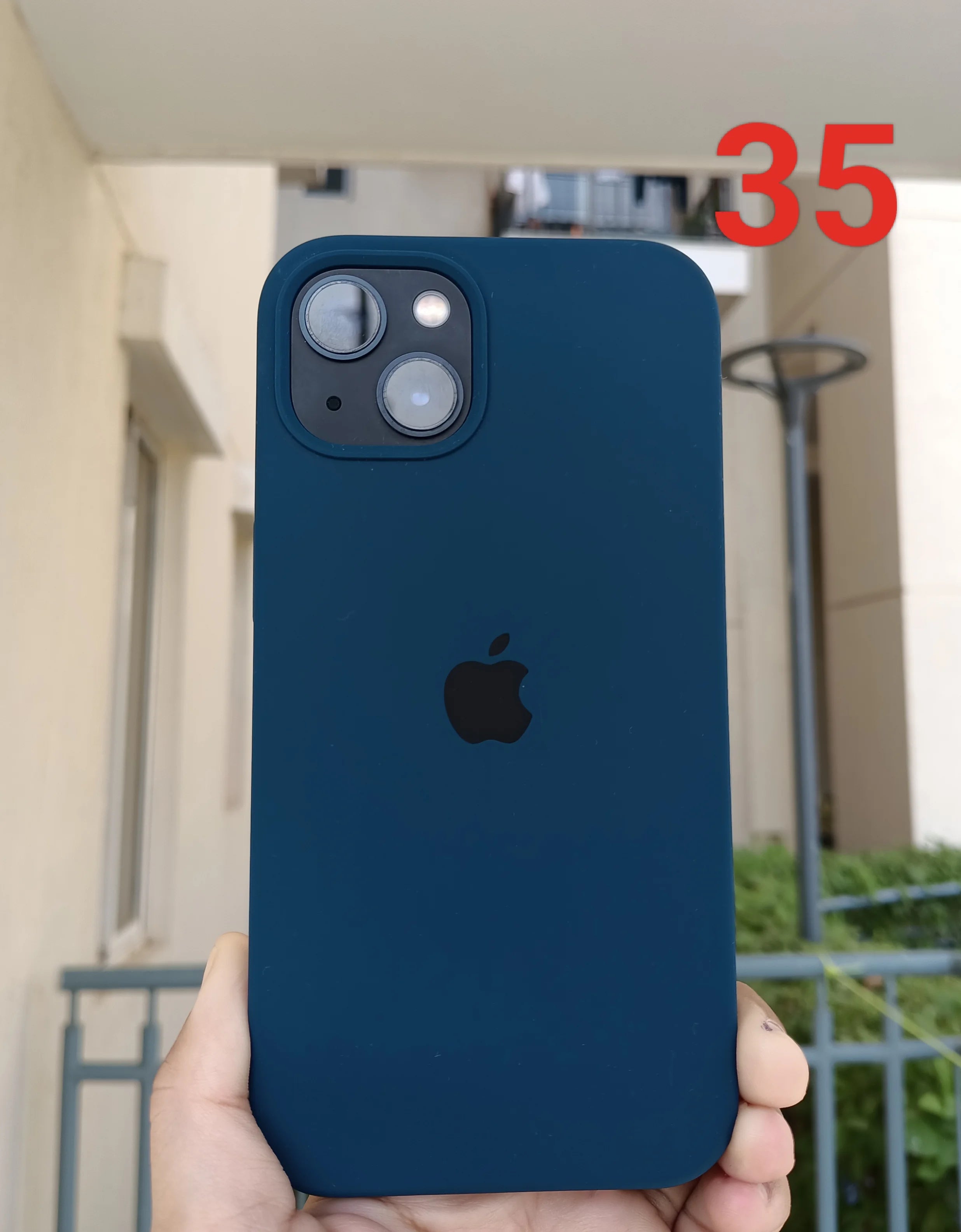 iPhone Silicone Case (Starry Blue)