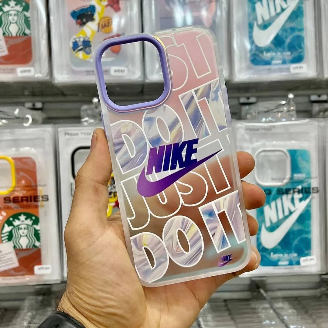 Translucent Frosted Gradient Blu-ray Phone Case