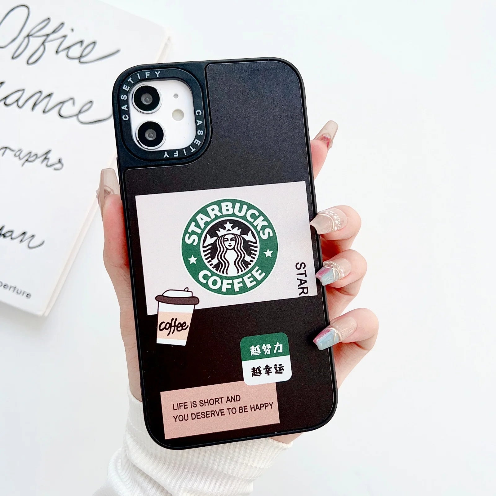 Premium Mirror Glass Designer iPhone Cases