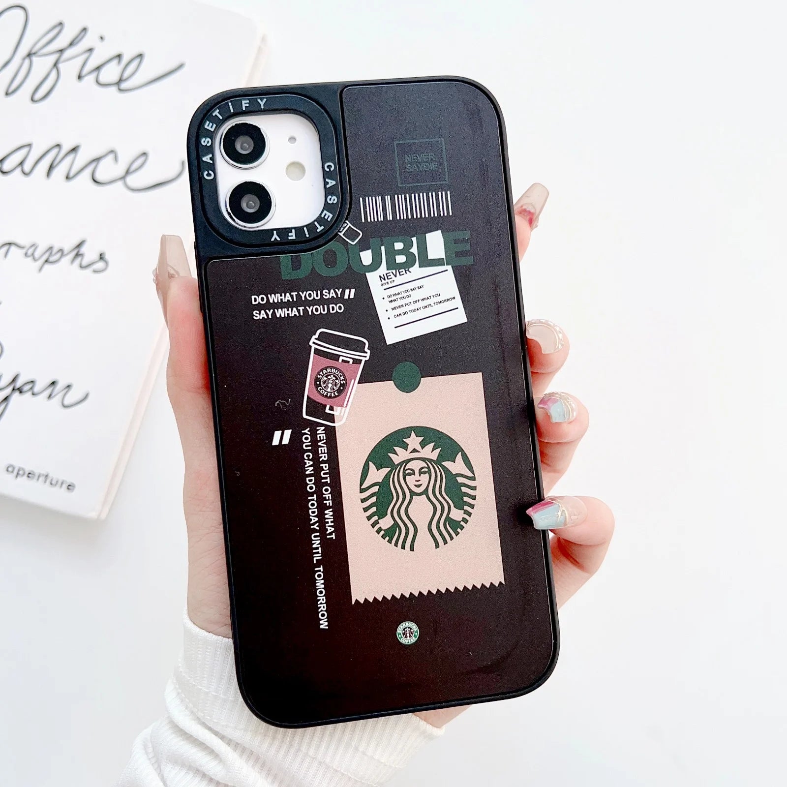 Premium Mirror Glass Designer iPhone Cases