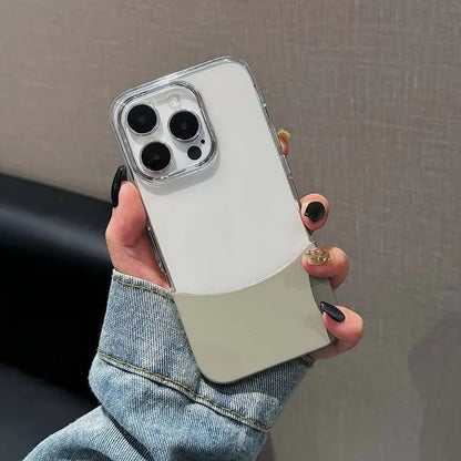 Split Transparent Premium iPhone Case