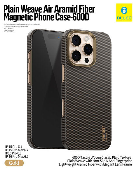 Blueo Aramid Fiber Case 600D Magnetic For iPhone