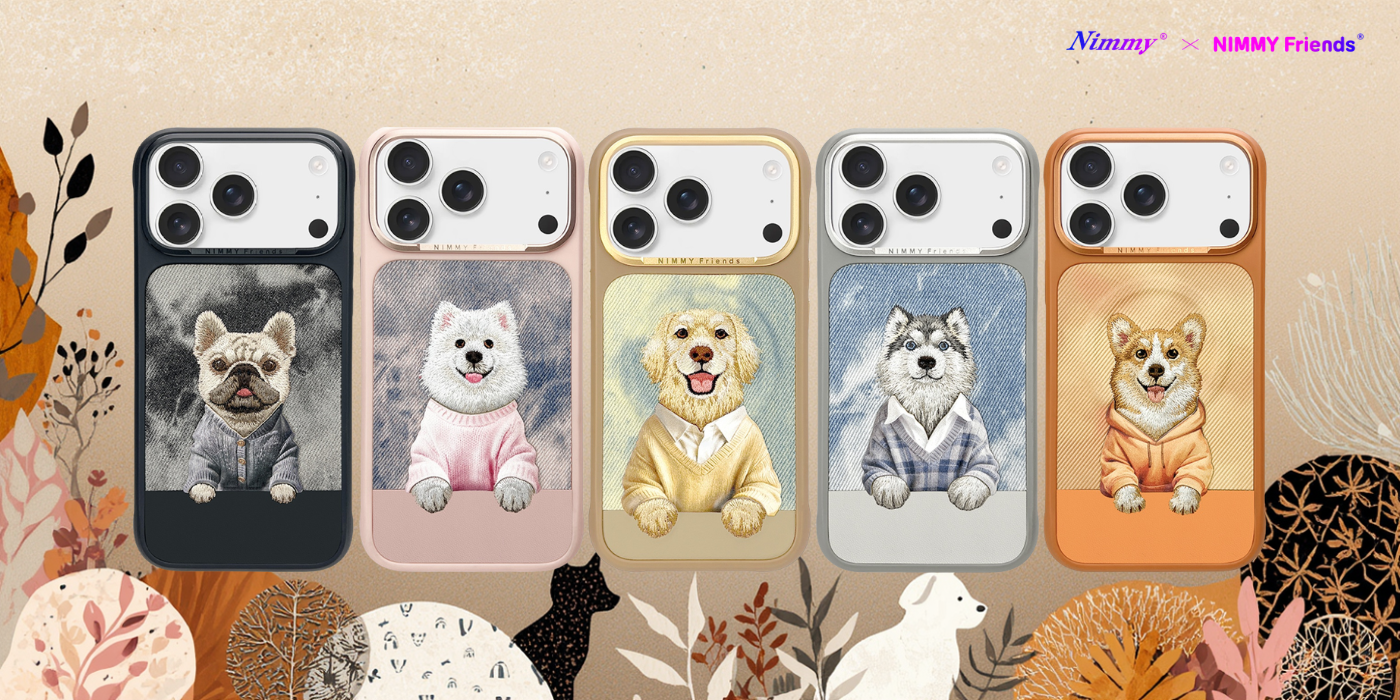 Nimmy Samoyed iPhone Case – Cute Pink Aesthetic Dog Cover