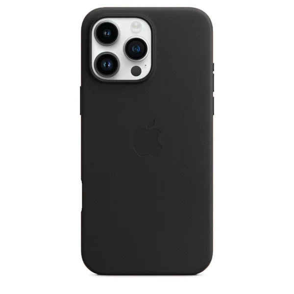 Apple Original Leather MagSafe Case – Black (iPhone 16 / 16 Pro / 16 Pro Max)