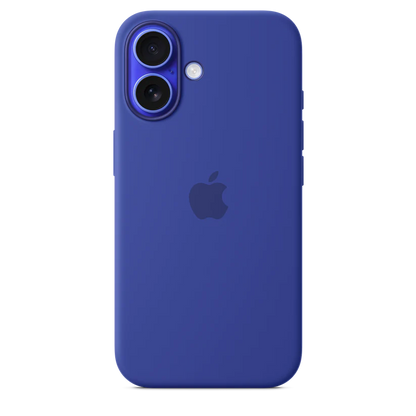 iPhone 16 Series Silicone Case with MagSafe – Ultramarine