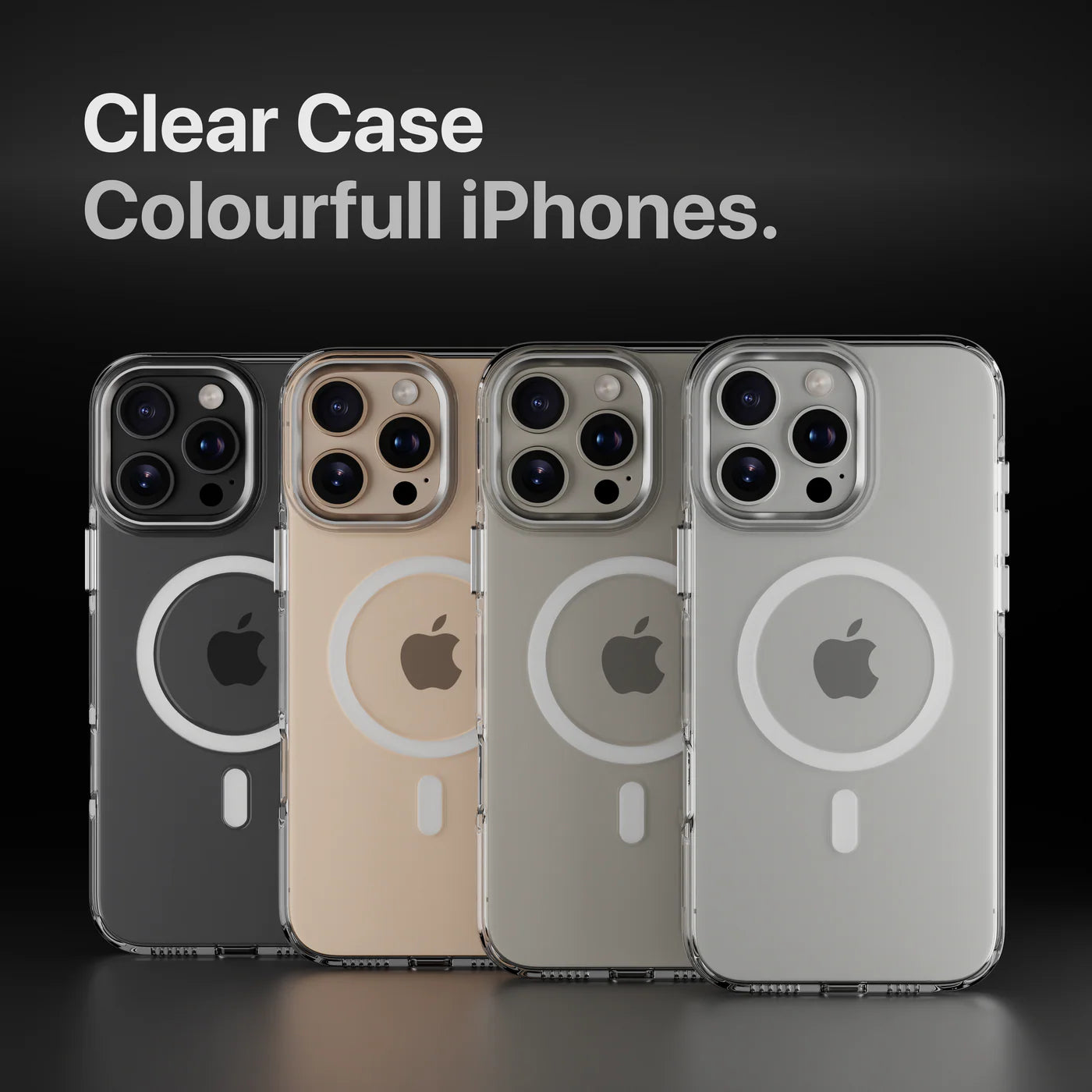 Ultra Hybrid MagSafe Clear Back Case for Apple iPhone – Shockproof | Scratch-Resistant | Transparent Protective Cover