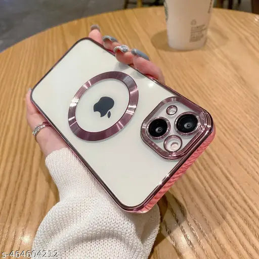 iPhone_Logo‑Cut Electroplated Shockproof Case