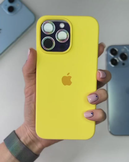 iPhone Silicone Case (Light Yellow)