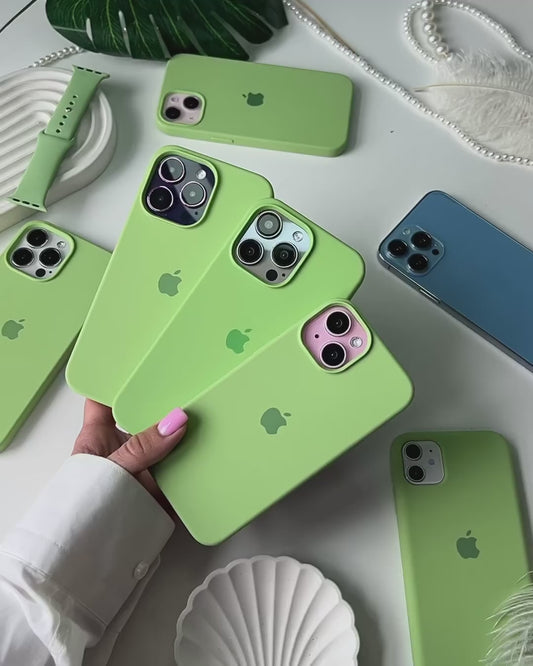 iPhone Silicone Case (Mint Green)