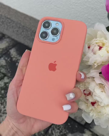 iPhone Silicone Case (Peach)